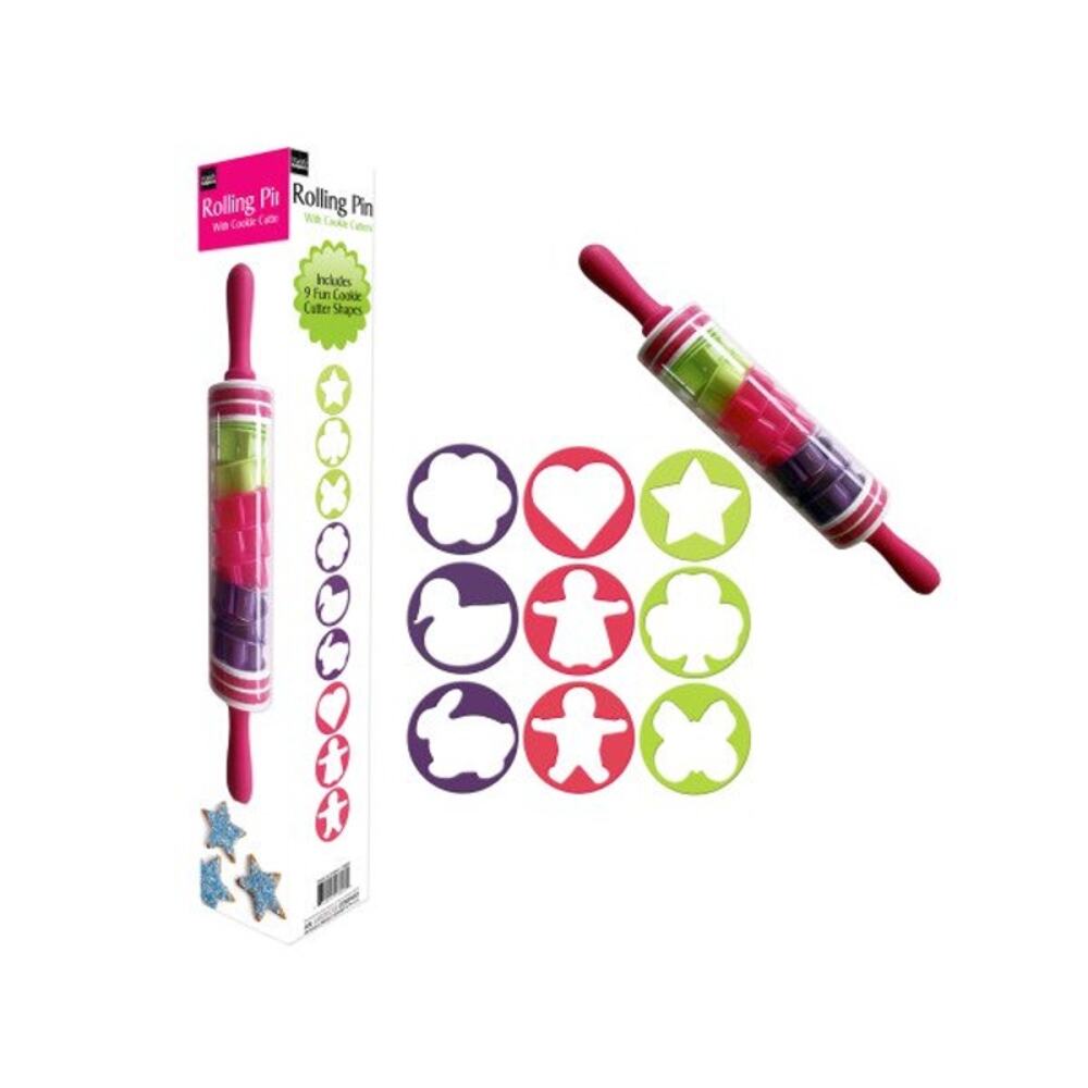 Rolling Pin & Cookie Cutter Set